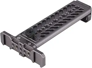 NICEYRIG Aluminum Tripod Mount for iPad Pro 12.9'' 11''/Air 10.9'' 10.5''/Mini 8.3'' 7.9'' Video Recording Vlog Vlogging Lives, Professional Tablet Holder with QR Plate for Arca-Swiss - 502